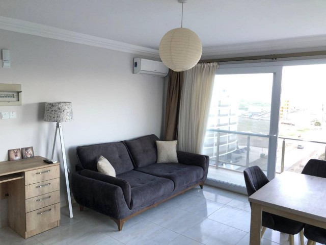 1+1 fully furnished flat in Uzun Nova İskele