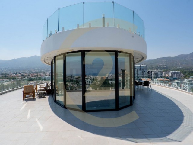 Luxury 3+1 Penthouse Flat for Sale in Kyrenia Center