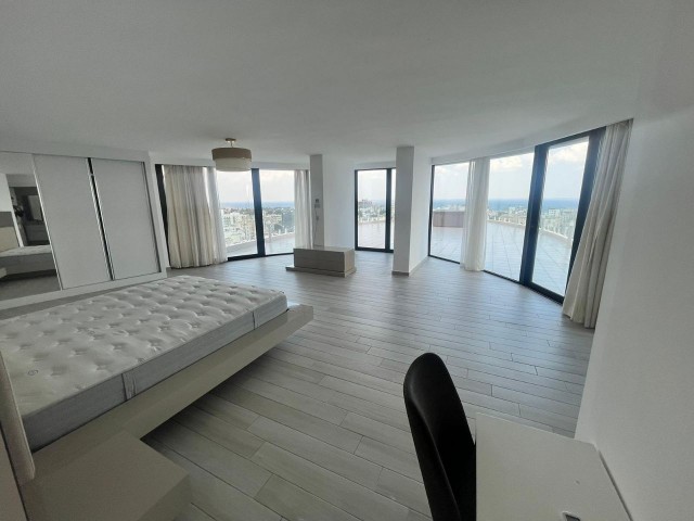 Luxury 3+1 Penthouse Flat for Sale in Kyrenia Center