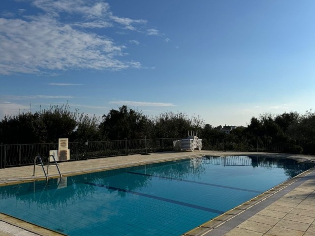 2+1 apartment for rent close to ESK with shared pool, very clean and with a beautiful view