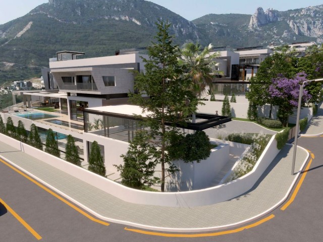 4+1 luxury villa in Zeytinlik with private swimming pool 