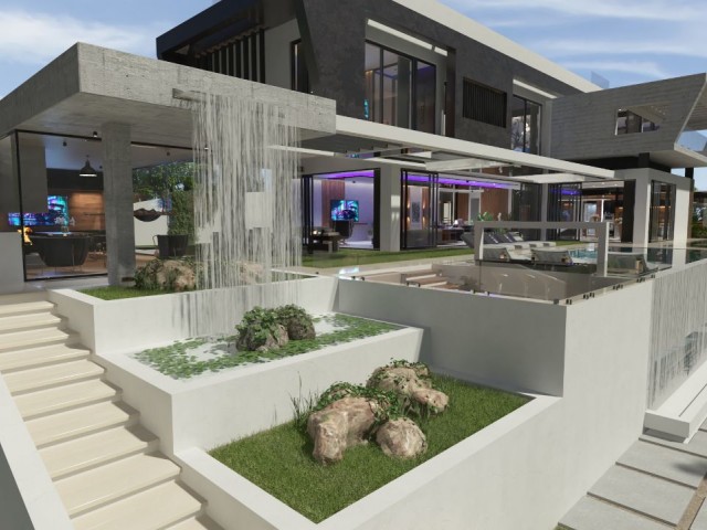 4+1 Luxusvilla mit privatem Pool in Zeytinlik