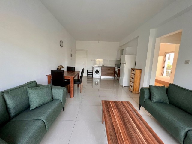 Girne Alsancak 2+1 Flat with Garden for Rent / Furnished