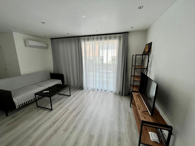 Girne Karaoğlanoğlu 1+1 voll möblierte Wohnung zur Miete / Monatsmiete