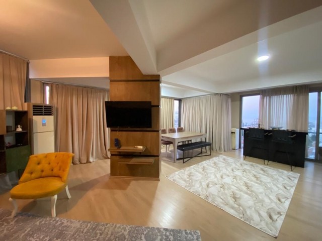 Merkez'de Luks Dublex Penthouse 2+1 full eşyalı 190.000 STG / 0548 823 96 10