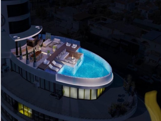 ULTRA LUXURY 2+1 PENTHOUSE WITH MOUNTAIN AND SEA VIEW IN KYRENIA CENTER