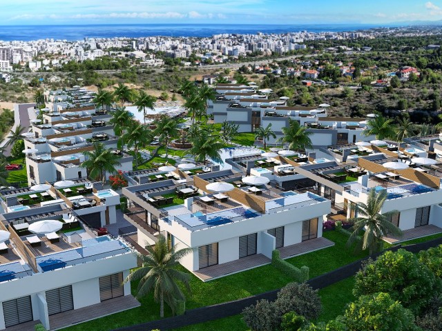 Türkisch gebaute Villen im Zentrum von Kyrenia auf einem 3+1 256 m2 großen Grundstück mit einer Anzahlung von 187.500 STG...