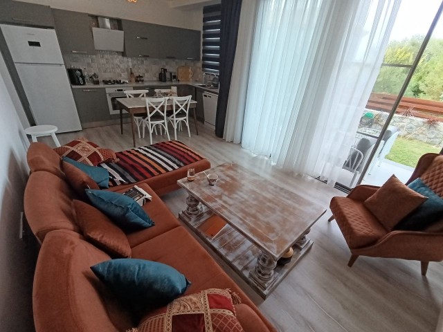 FOR SALE - OZANKOY 2 BEDROOM GROUND FLOOR  APARTMENT 