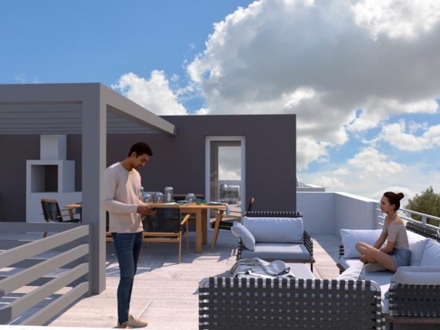 2+1 NEW FLATS FOR SALE IN GIRNE DİKMEN