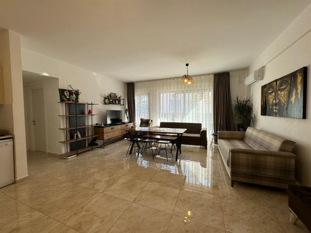 2+1 furnished 80 m2 ground floor flat in Ozanköy 120.000 STG / 0548 823 96 10