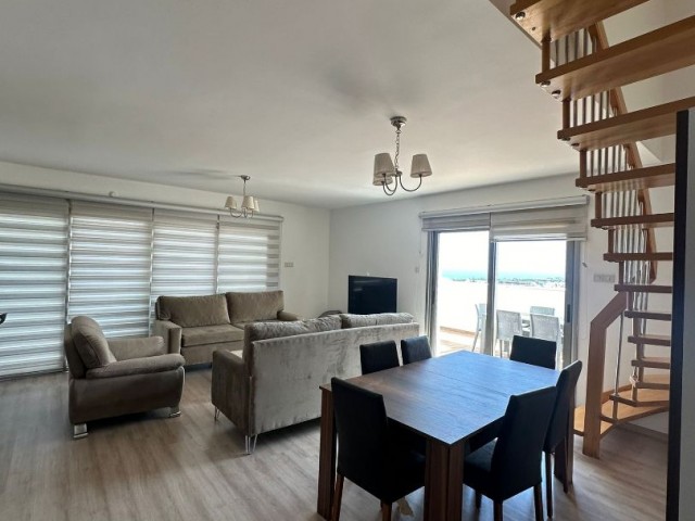 3+1 FULLY FURNISHED PENTHOUSE FOR RENT AT EMTAN TOWERS SITE AT GIRNE DOĞANKÖY ENTRANCE!!