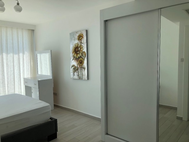 2+1 Luxury Flat with Sea View for Rent in Perla