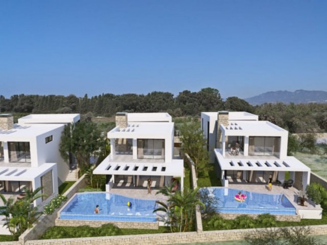 3+2 Fully Detached Super Luxury Villas Close to the Sea in Çatalköy, Kyrenia, £640,000 with Payment Plans Up to 20 Years