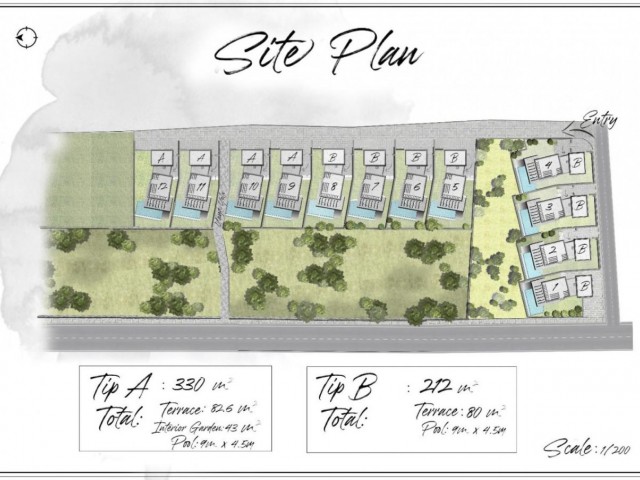 3+2 komplett freistehende Super-Luxusvillen in Meeresnähe in Çatalköy, Kyrenia, 640.000 £ mit Zahlungsplänen bis zu 20 Jahren