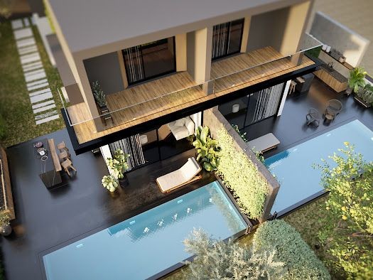 Girne, Lapta’da Süper Lüks 3+1 İkiz Villa £280,000