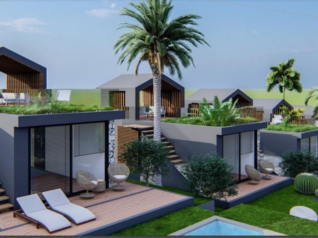 Fully Detached, Payment Planned, Modern Architecture, 2+1 House in a New Project in Karaağaç £139,000