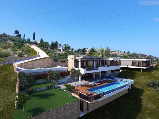 EINZIGARTIGE TÜRKISCHE COACH-VILLA MIT SPEZIALDESIGN IN BELLAPAIS, KYRENIA