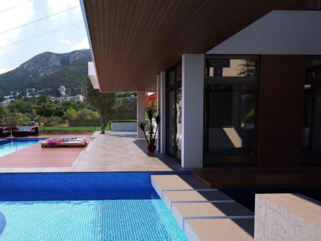 EINZIGARTIGE TÜRKISCHE COACH-VILLA MIT SPEZIALDESIGN IN BELLAPAIS, KYRENIA