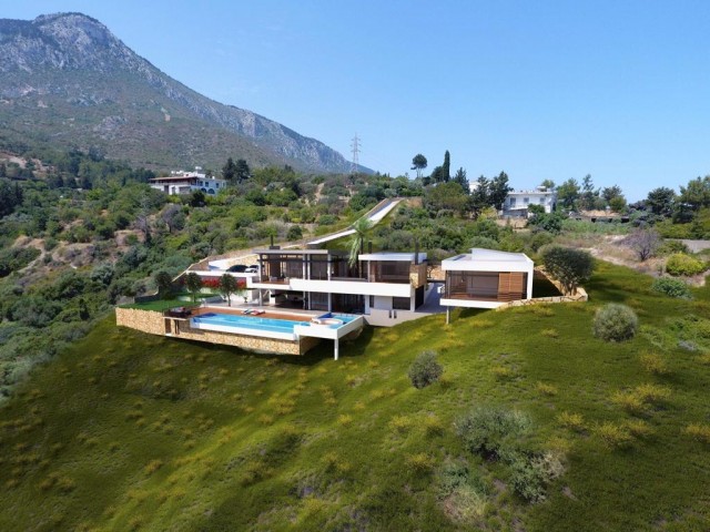 EINZIGARTIGE TÜRKISCHE COACH-VILLA MIT SPEZIALDESIGN IN BELLAPAIS, KYRENIA