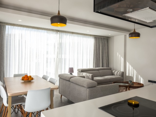 WEST ONE 2+1 room luxury apartment in the center of Kyrenia!