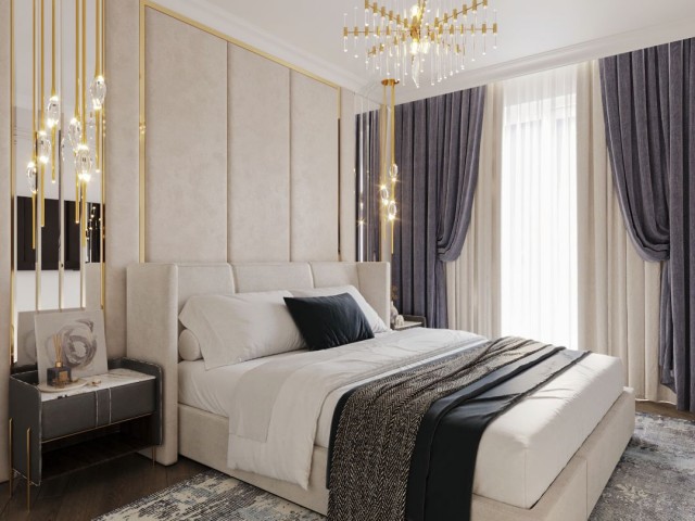 پروژه سرمایه گذاری Muteşem در Lefke-Gaziveren. آپارتمان 0+1 و 1+1 با قیمت های اولیه از 51000 پوند.