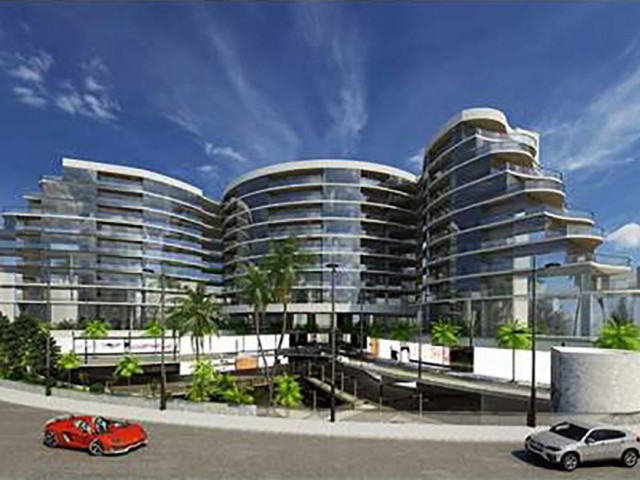 Luxury Flats with Commercial Permit in Diamond Mall, Kyrenia's Most Prestigious Residence and Largest Shopping Mall, with 2+1, 3+1 and 4+1 Options and Prices Starting from £450,000.