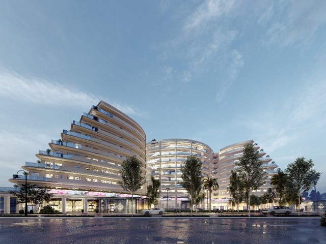 Luxury Flats with Commercial Permit in Diamond Mall, Kyrenia's Most Prestigious Residence and Largest Shopping Mall, with 2+1, 3+1 and 4+1 Options and Prices Starting from £450,000.