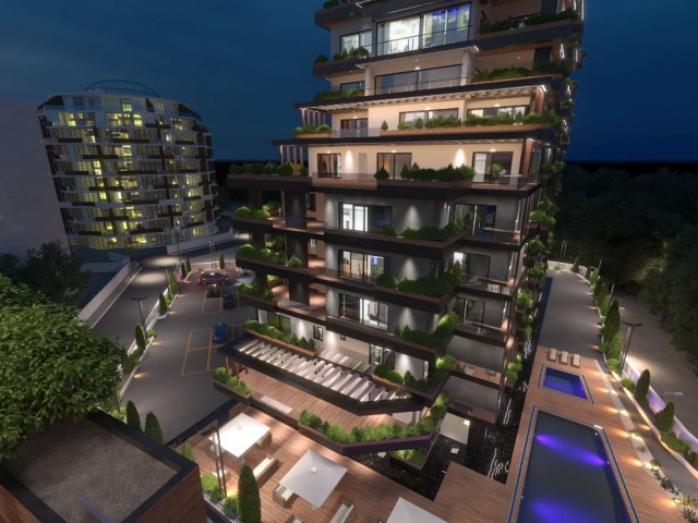 1+1, 2+1 and 3+1 Ultra Luxury Flats in the Premium Residence in Kyrenia Center are on Sale with Prices Starting from £250,000.