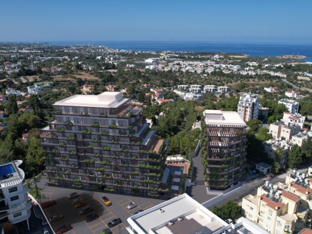 2+1 Luxury Flat for Sale in a Premium Residence in Kyrenia Center with a Magnificent View!