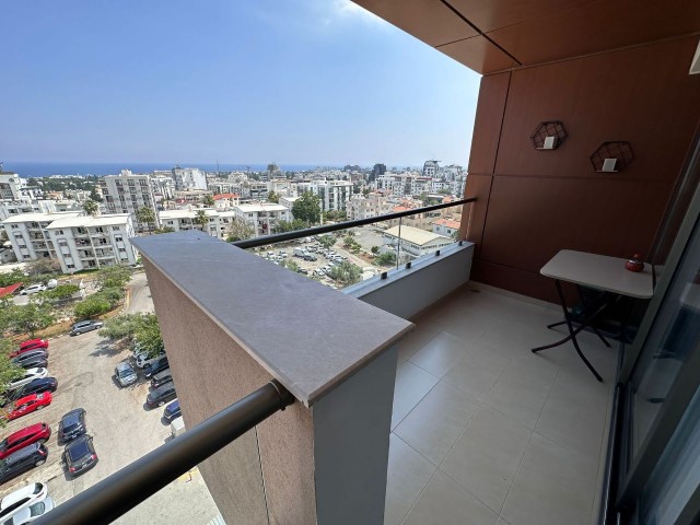 3+1 LUXURY FURNISHED FLAT WITH SEA VIEW IN EMTAN CONCEPT IN KYRENIA CENTER