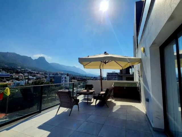 Kyrenia's Most Beautiful and Featured Penthouse is on Sale. £330,000.