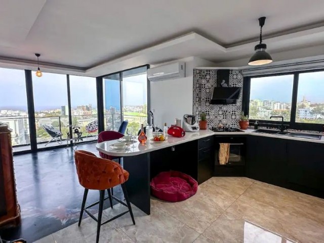 Kyrenia's Most Beautiful and Featured Penthouse is on Sale. £330,000.