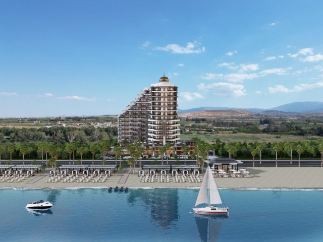 1+0 1+1 2+1 Flats on the Seafront Coastline with prices starting from 51.000 (1+0) - Lefke/Gaziveren