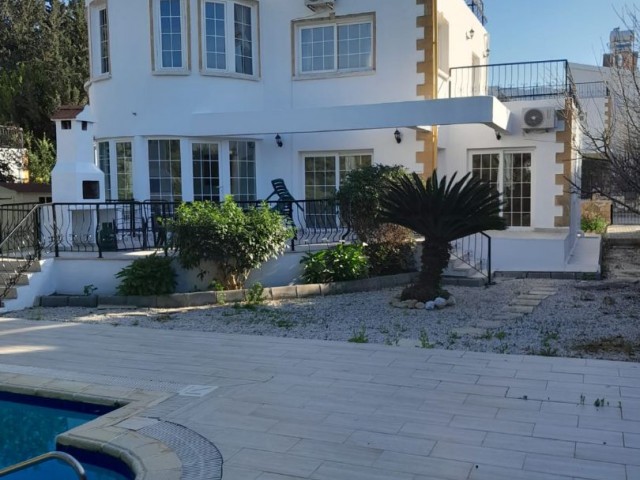 Karşıyaka – 4+2 Triplex Villa with Private Pool Very Close to the Sea. £320,000.