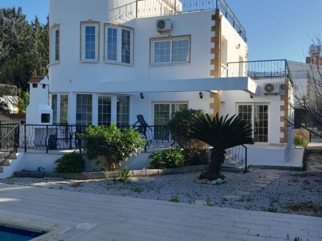 Karşıyaka – 4+2 Triplex Villa with Private Pool Very Close to the Sea. £320,000.