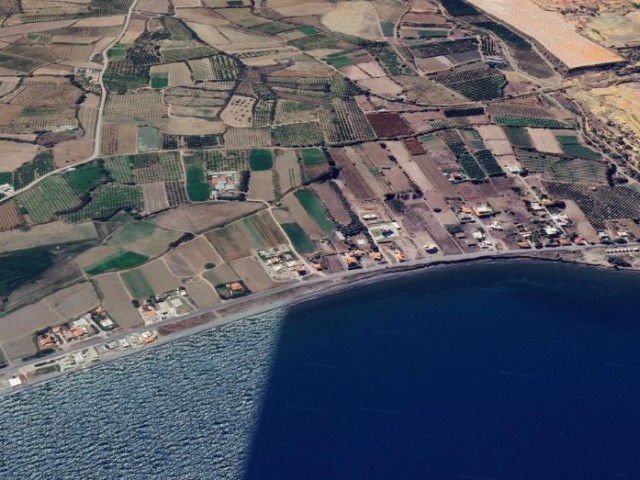 Lefke - Yeşilyurt İnşaat Karşılığı, Projesi Hazır Deniz Kenarı Arazi