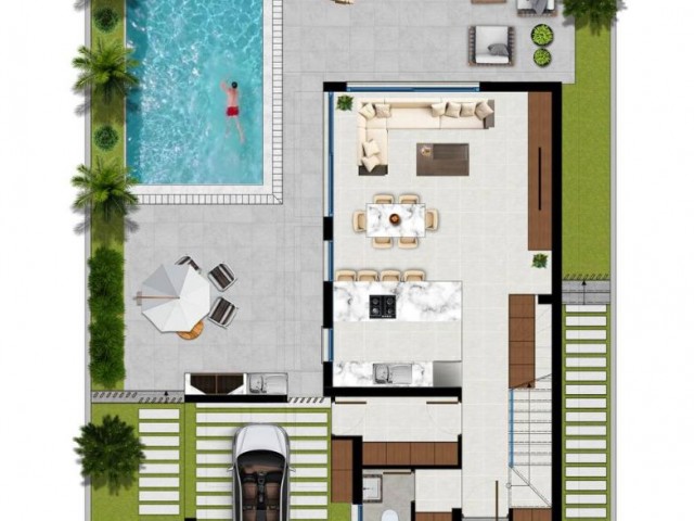 3+1 Villas  YENI proje Karşiyaka