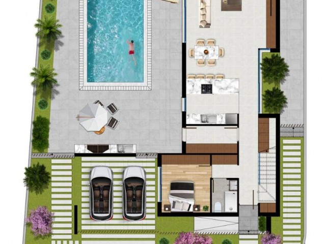 3+1 Villas  YENI proje Karşiyaka