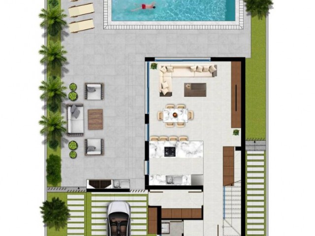 3+1 Villas  YENI proje Karşiyaka