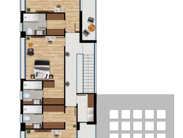 3+1 Villas  YENI proje Karşiyaka