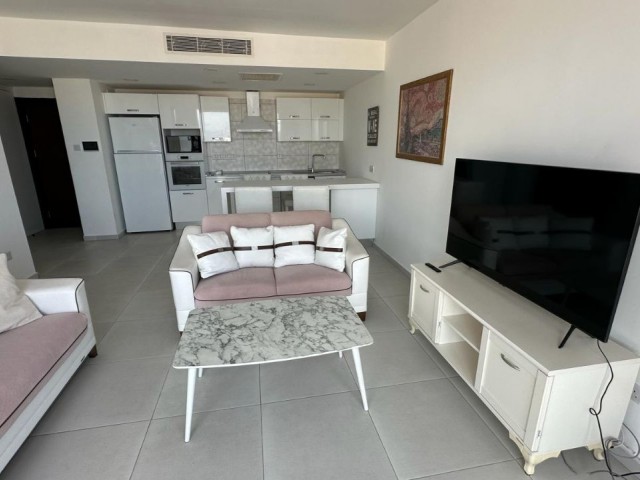 2+1 möblierte Luxuswohnung zum Verkauf in der Perla Residence im Zentrum von Kyrenia