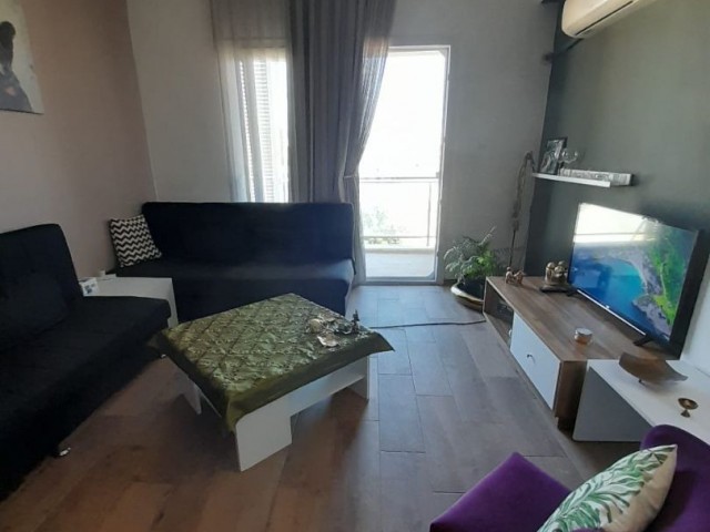Fully furnished, clean 2+1 flat in the center of Famagusta
