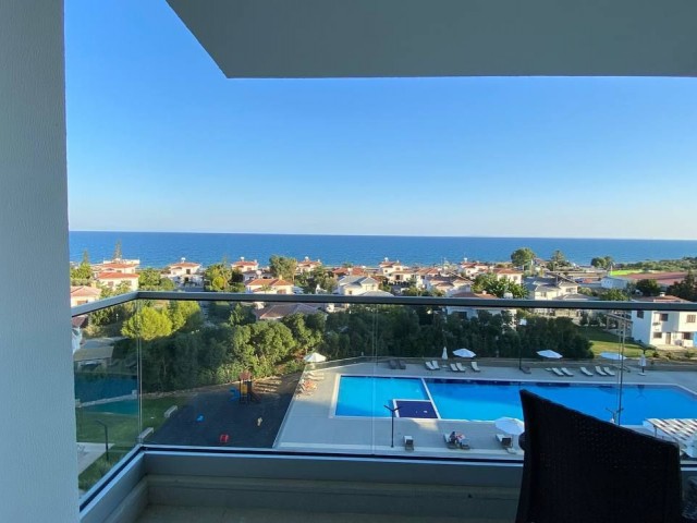 🔥 OPPORTUNITY 🔥 Fully furnished, clean flat with full sea view in a luxury site. All taxes paid!!