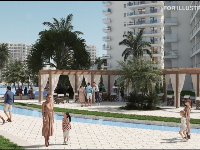 Firsat.. Caesar Resort 6.. Anahtar teslimatı 2025.. Direk Havuza bakiyor