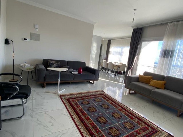 Fully furnished 3+1 sea view apartment