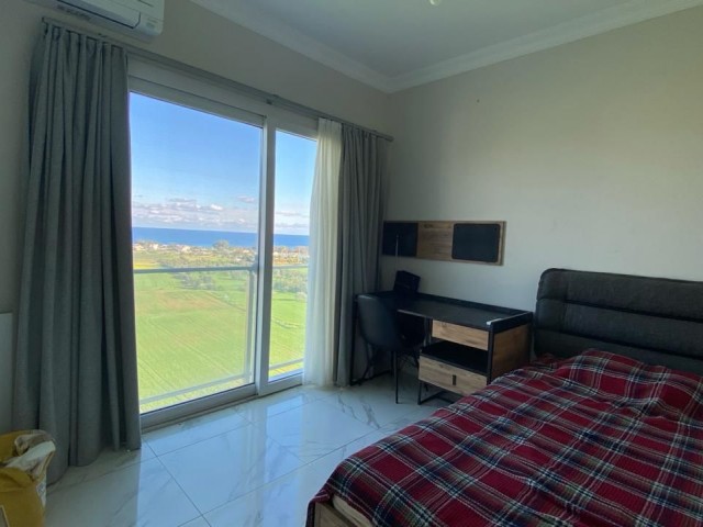 Fully furnished 3+1 sea view apartment