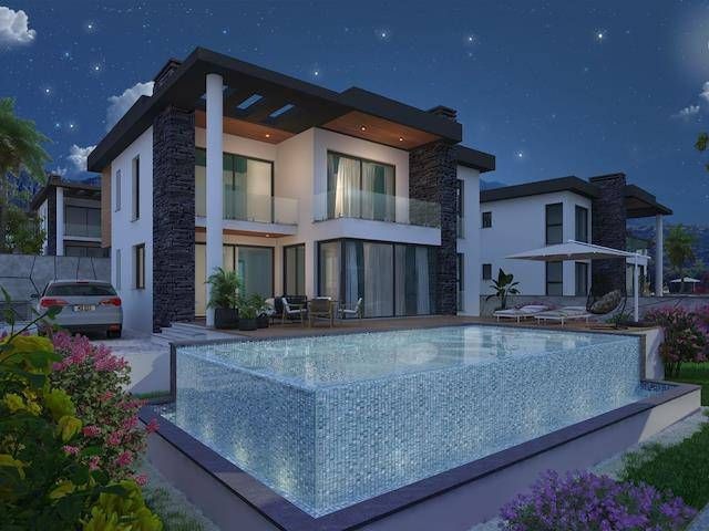 Modern and Luxury 4+1 Villa Project For Sale In Zeytinlik