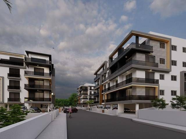 Modernes und luxuriöses neues Projekt 2+1 zum Verkauf im Kyrenia Center