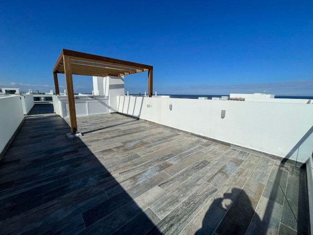 Newly Finished Studio Penthouse With Roof Terrace For Sale In Esentepe