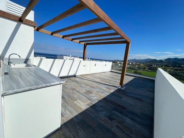 Newly Finished Studio Penthouse With Roof Terrace For Sale In Esentepe